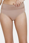 Zivame Anti-Microbial High Rise Full Coverage Tummy Tucker Hipster Panty (Pack of 2) - Multicolor — thumbnail 2